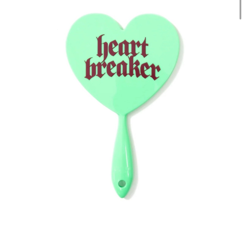 Jeffree Star Heartbreaker Mint Green Hand Mirror